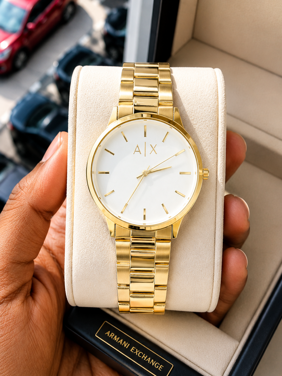 Arman_i Exchange Classic Gold/White Watch