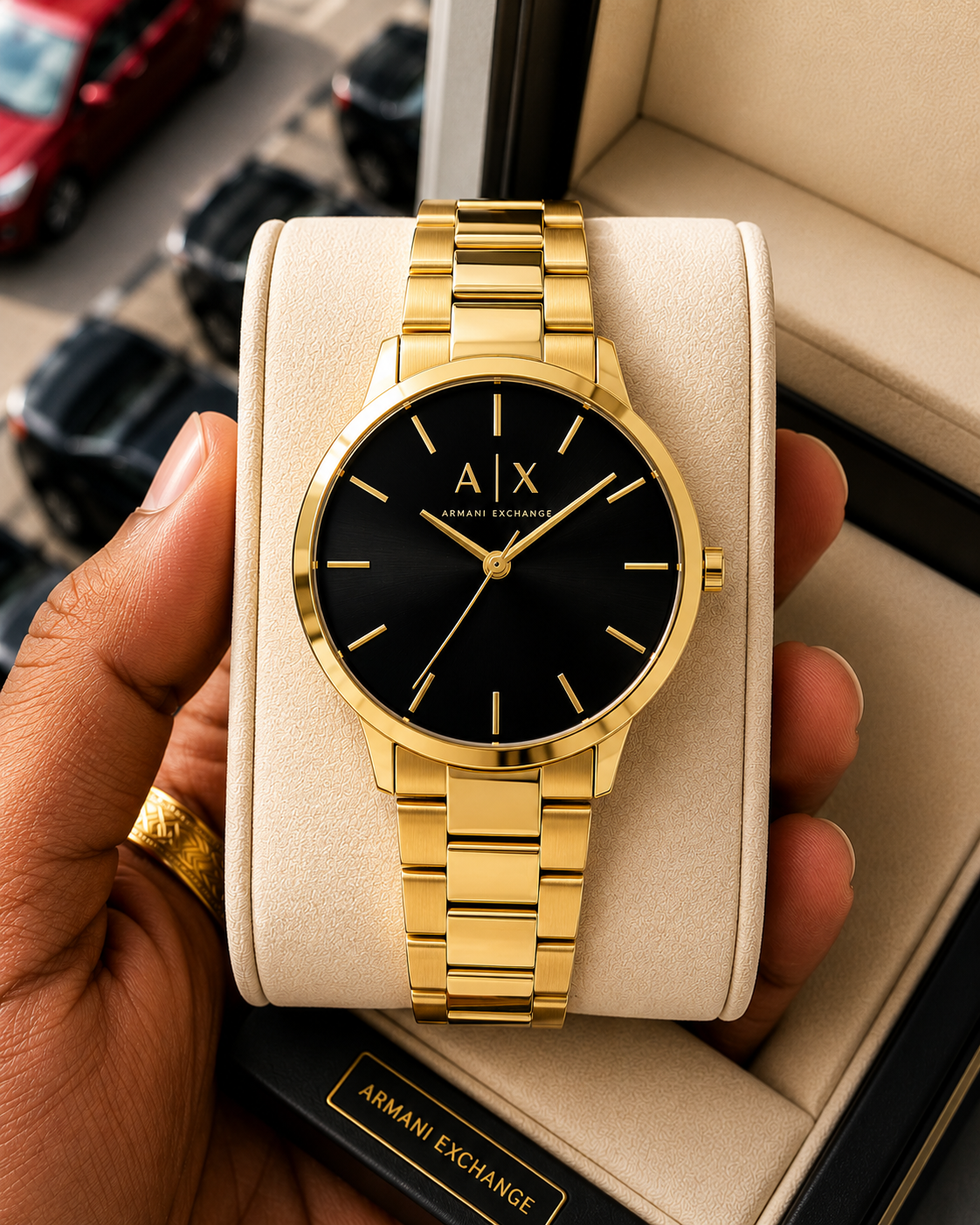 Arman_i Exchange Classic Gold/Black Watch