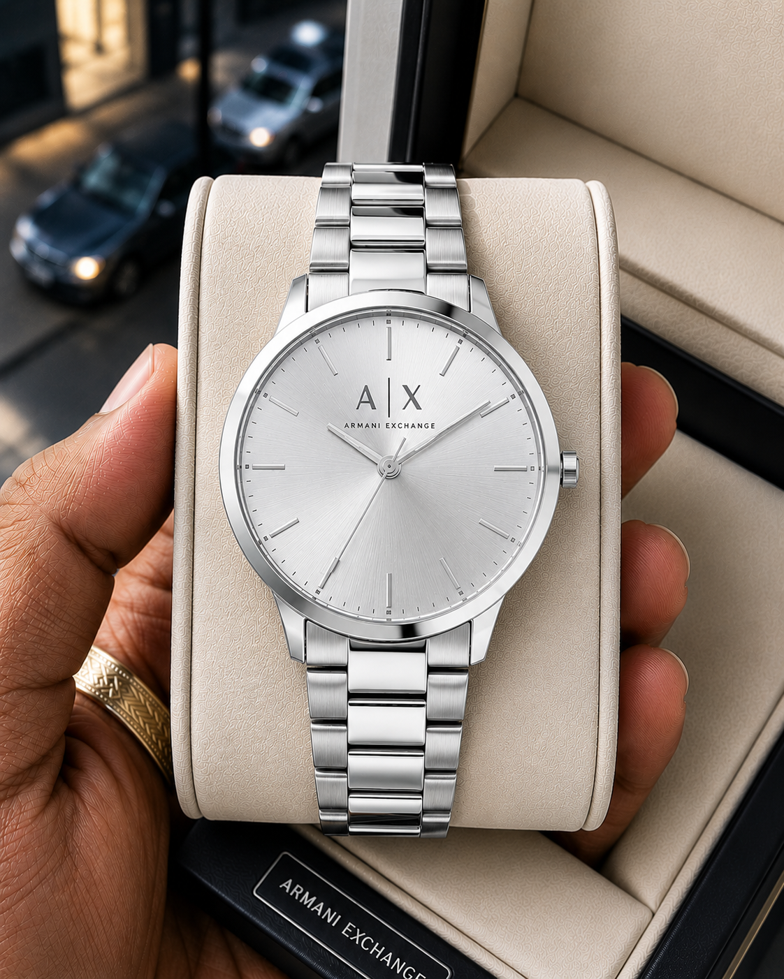 Arman_i Exchange Classic Silver Watch