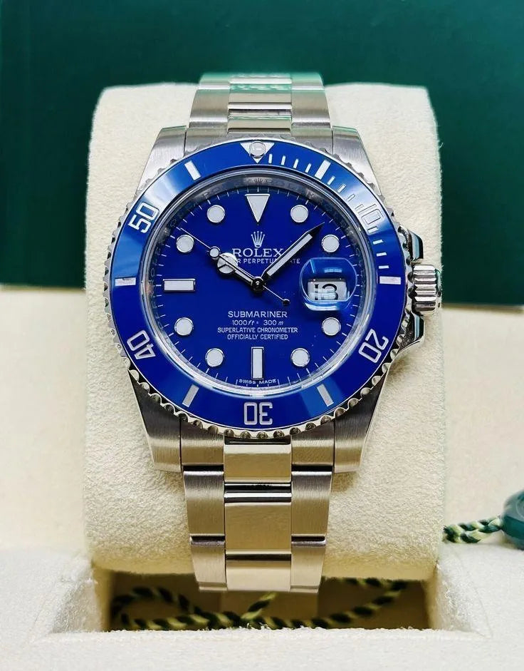 Role_x Submarine Silver/Blue Watch