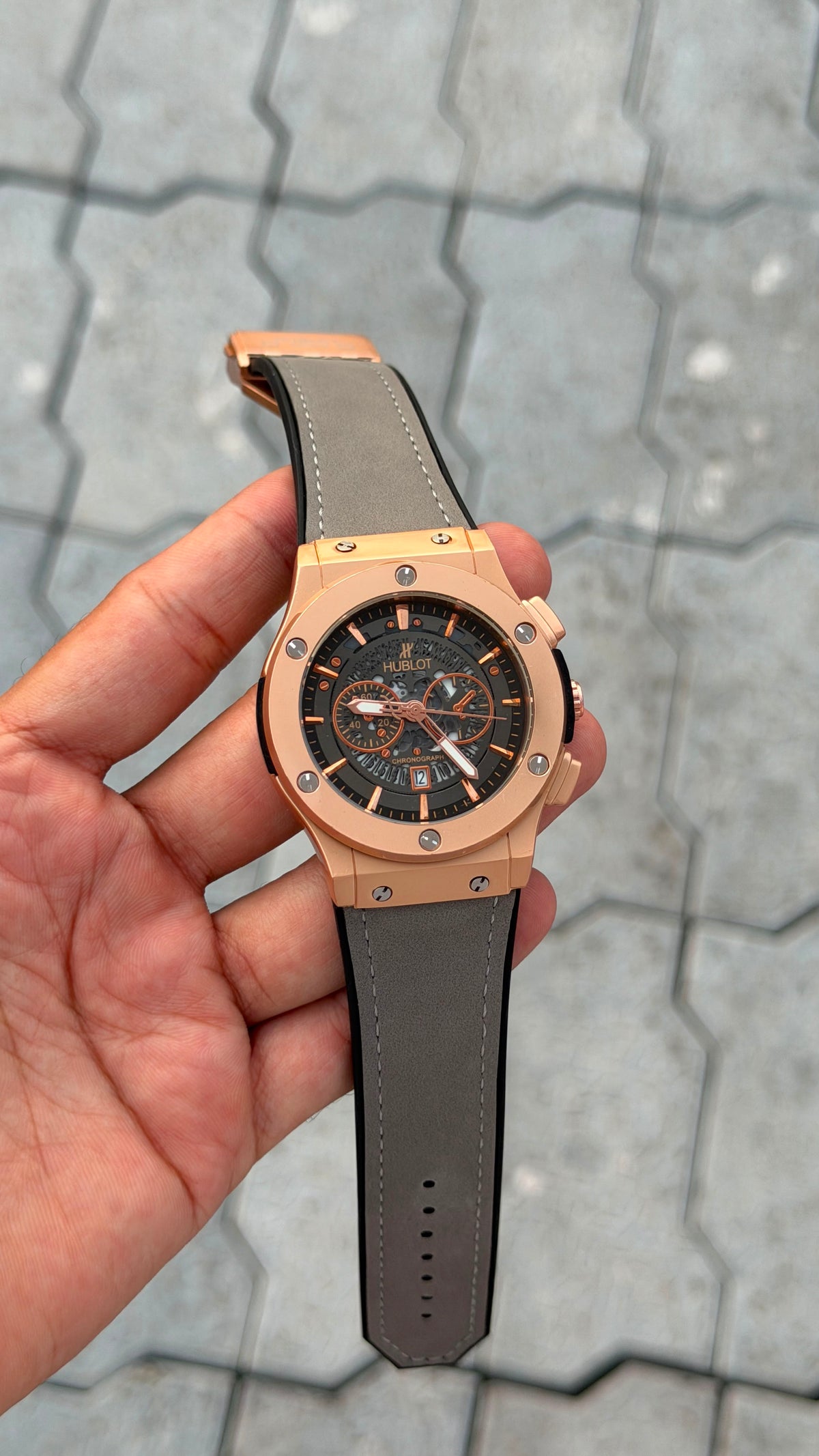 Hublot opne heart watch