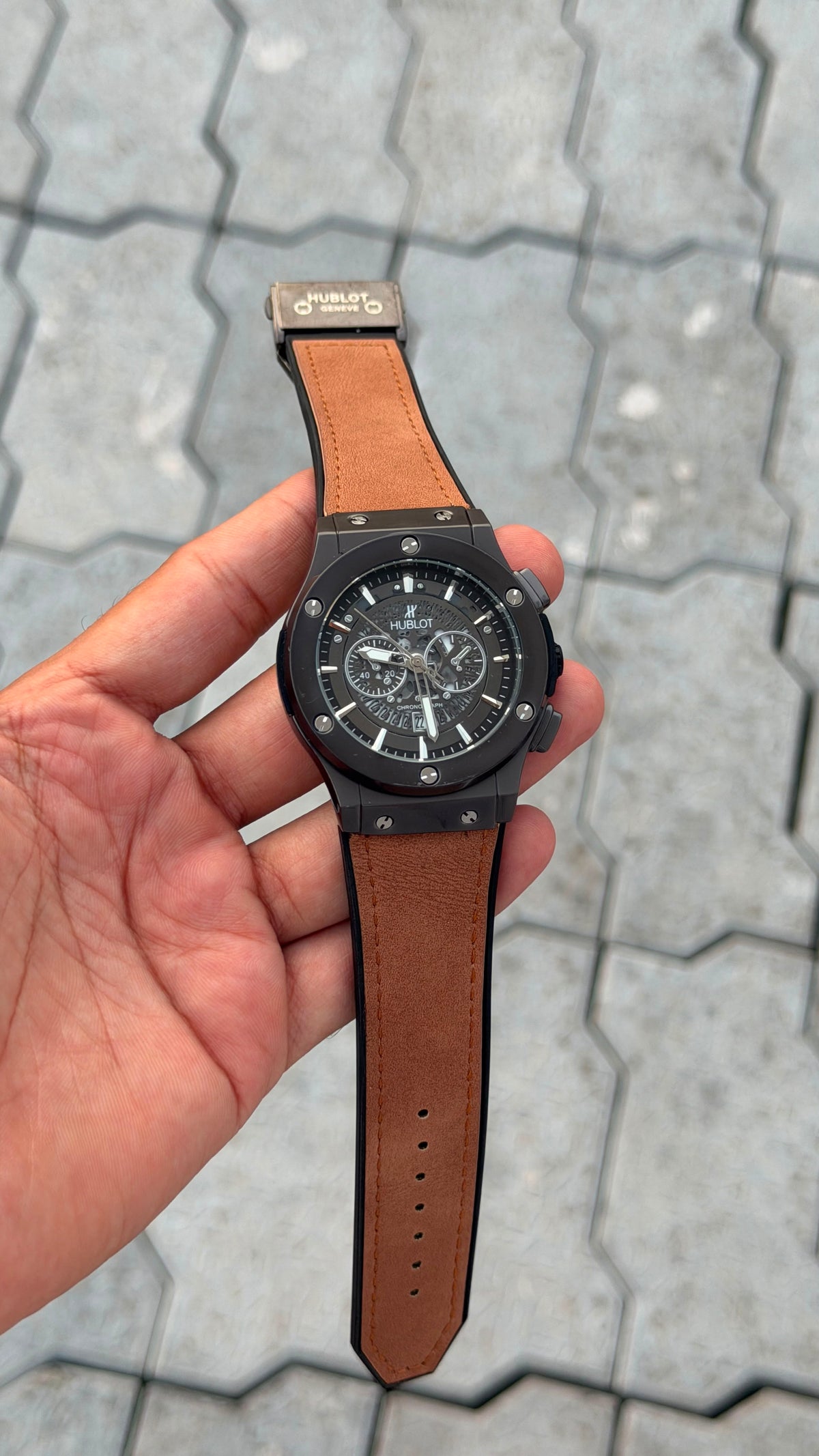 Hublot opne heart watch