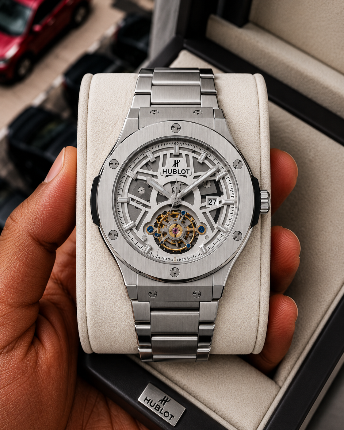 Hublo_t Big Bang Chain Watch