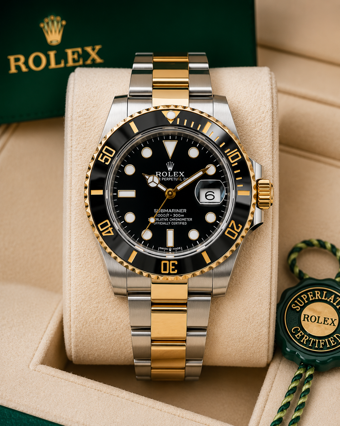 Role_x Submarine 2Tone Black Watch