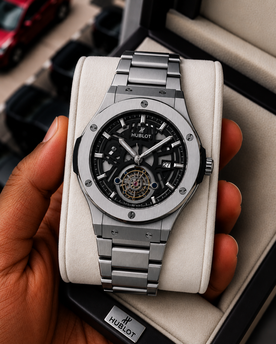 Hublo_t Big Bang Chain Watch