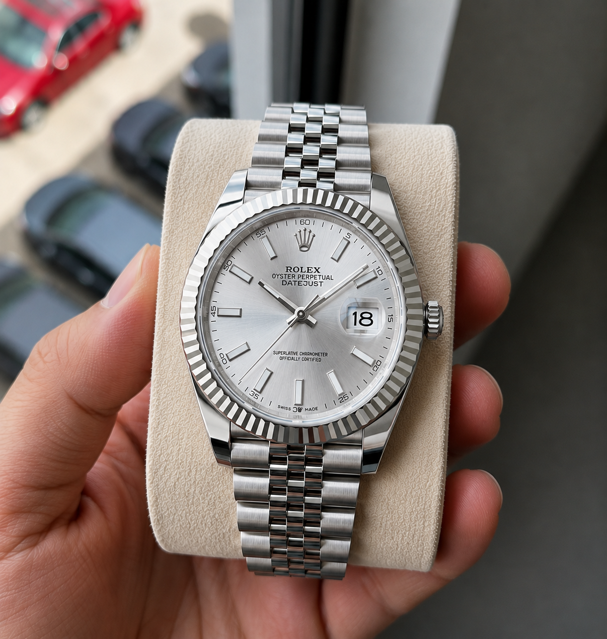 Role_x Date Just Silver/SilverWatch