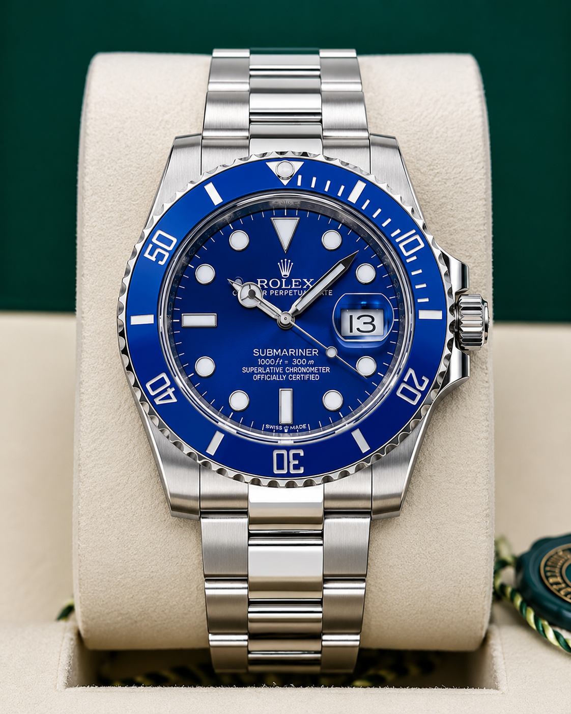 Role_x Submarine Silver/Blue Watch