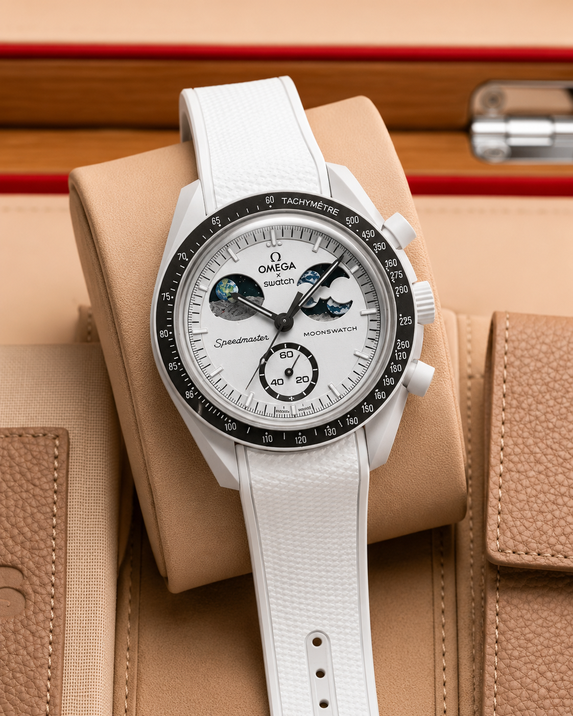 New Omeg_a Sun-Moon Watch