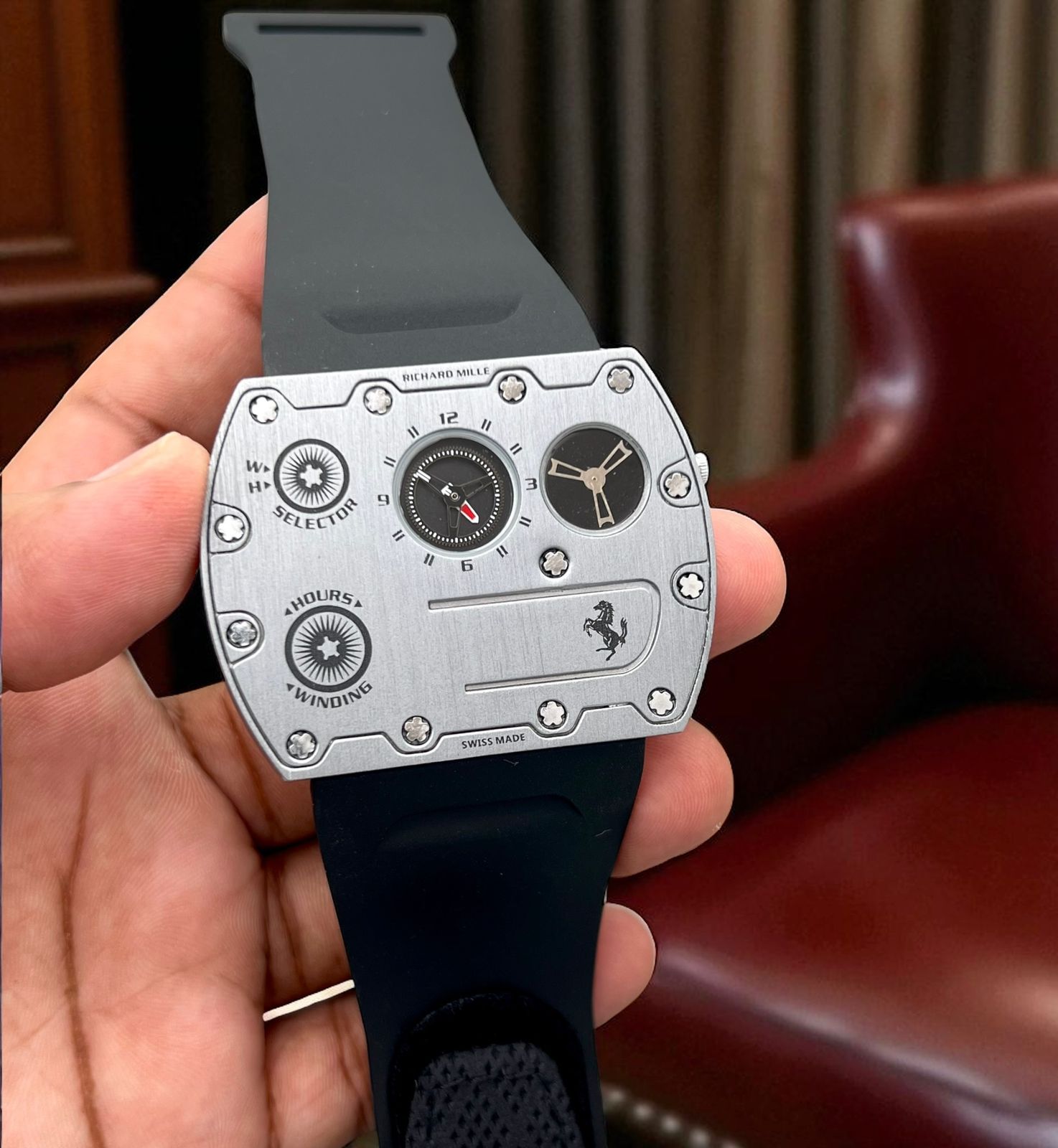 Richar_d Mill_e RMLP-01 Black/Silver