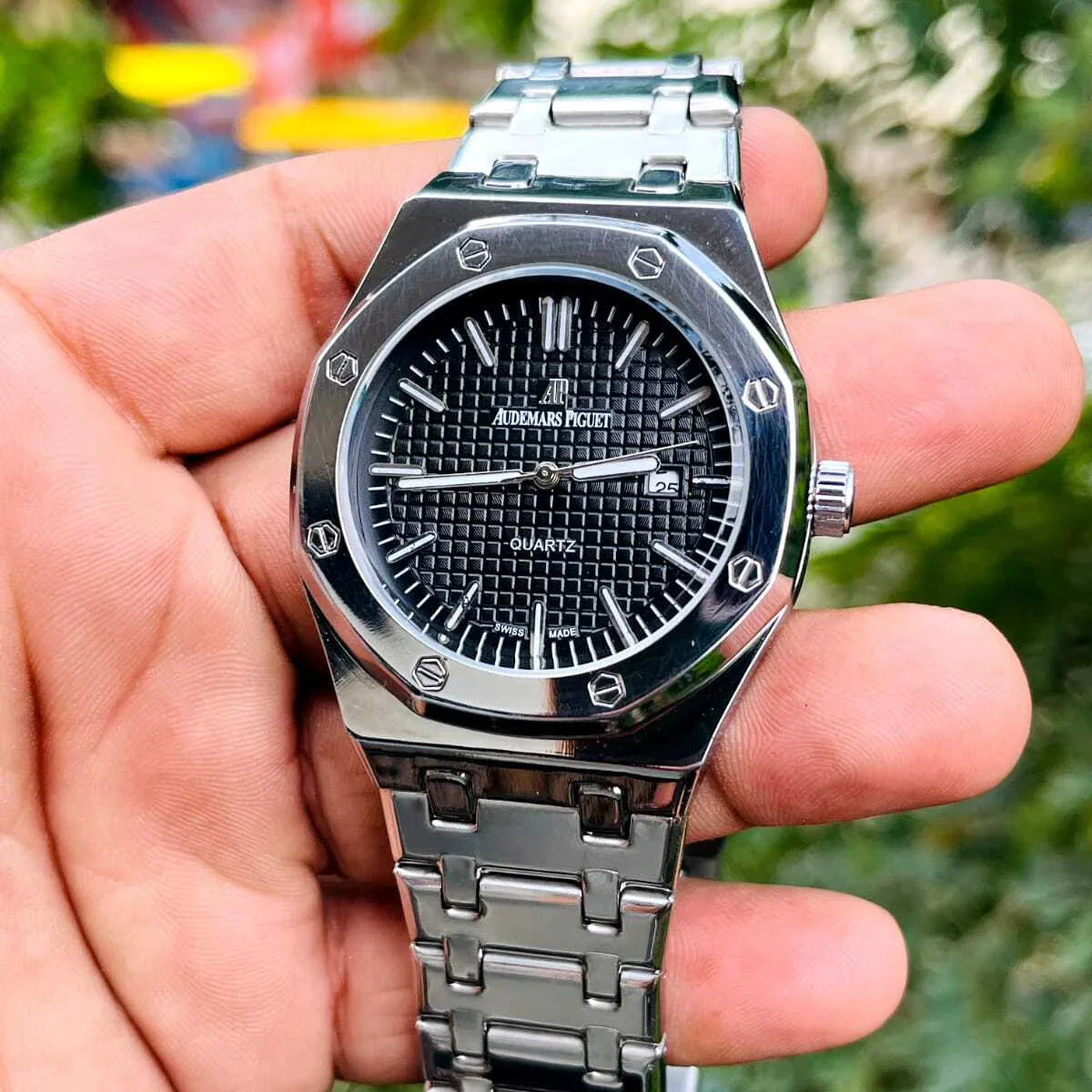 Skeleton Signature Steel watch